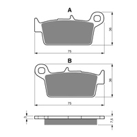 GOLDfren Brake Pads GF071 - S3