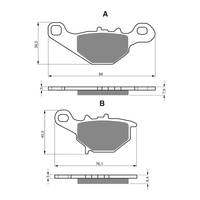 Goldfren Brake Pads GF109 - S3