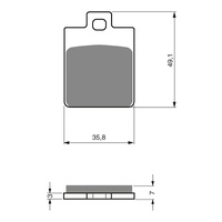 Goldfren Brake Pads GF137 - S3