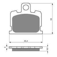 Goldfren Brake Pads GF151 - S3