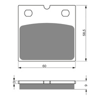 Goldfren Brake Pads GF197 - S3