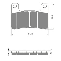 Goldfren Brake Pads GF213 - S3