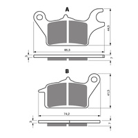 GOLDfren Brake Pads GF336 - S3