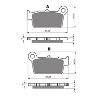 GOLDfren Brake Pads GF346 - K5