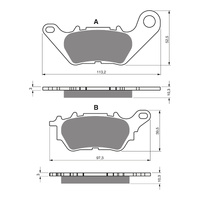 GOLDfren Brake Pads Sintered Sports GF370 - S3 ( P488 )