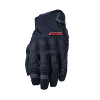 Five 'Boxer' Waterproof Street Gloves - Black