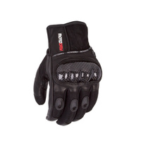 MotoDry 'Aero Vented' Road Gloves - Black [Size: M]