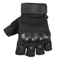MotoDry 'Fingerless Easy-Ride' Road Gloves - Black [Size: 2XL]