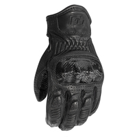 MotoDry 'RC-1' Leather Road Gloves - Black