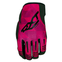 RXT 'Fuel' MX Gloves - Magenta Pink/Black