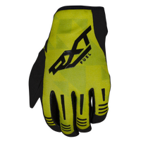RXT 'Fuel' Junior MX Gloves - Yellow/Black [Size: 3]