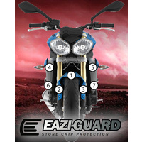 Eazi-Guard Paint Protection Film for Triumph Street Triple / R 2013 - 2016