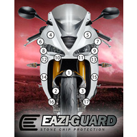 Eazi-Guard Paint Protection Film for Triumph Daytona 675 / R 2013 - 2016