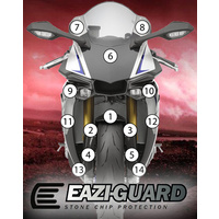 Eazi-Guard Paint Protection Film for Yamaha YZF-R1M 2015 - 2019