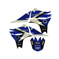 Yamaha Blue/White Graphics (for YZ450F)