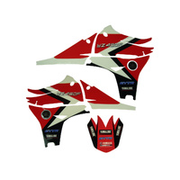 Yamaha Red/White Graphics (for YZ450F)