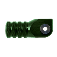 Green Gear Lever Knurled Tip with Hardware