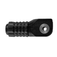 Black Gear Lever Rubber Tip with Hardware