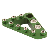 Green Brake Pedal Large Tip with Hardware