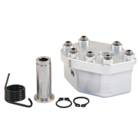 Silver Brake Pedal Rotating Tip with Hardware