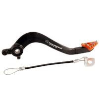 Husqvarna Orange Forged Alloy Brake Pedals