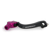 Hammerhead BMW R 1200 GS 2003-2012 Gear Lever With Customisable Knurled Tip Pink