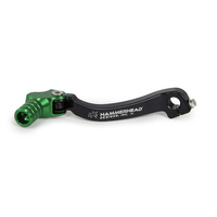Hammerhead BMW R 1200 GS 2003-2012 Gear Lever With Customisable Knurled Tip Green