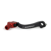 Hammerhead BMW R 1200 GS 2003-2012 Gear Lever With Customisable Knurled Tip Red