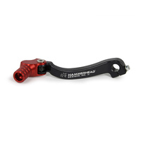 Hammerhead Honda CRF 150 R 2007-On Gear Lever With Customisable Knurled Tip Red