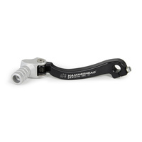 Hammerhead Honda CRF 150 R 2007-On Gear Lever With Customisable Knurled Tip Silver