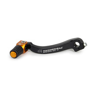 Hammerhead Honda CRF 250 R 2004-2009 Gear Lever With Customisable Rubber Tip Orange