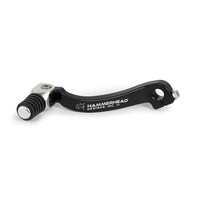 Hammerhead Honda CR 125 1987-2007 Gear Lever With Customisable Rubber Tip Silver