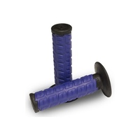 ODI MX CUSH DUAL PLY GRIP 130MM BLUE