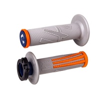 ODI MX V2 EMIG PRO LOCK ON GRIP GREY / ORANGE 2 ST / 4 ST