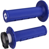 ODI MX HALF WAFFLE LOCK ON GRIP BLUE - 2 ST / 4 ST