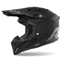 Airoh 'Aviator 3' MX Helmet - Full Carbon Matt