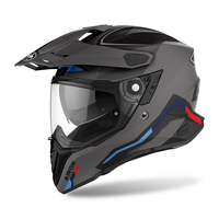 Airoh 'Commander Factor' Adventure Helmet - Anthracite Matt
