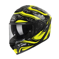 Airoh Moto Helmet | Dude Yellow Gloss ST501 