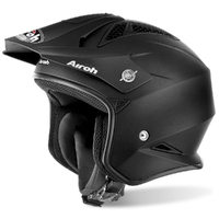 Airoh 'TRR-S Trial' MX / Open-Face Helmet - Matt Black [Size: 2XL]