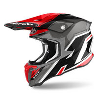 Airoh 'Twist 2.0' MX Helmet - Shaken Red Gloss
