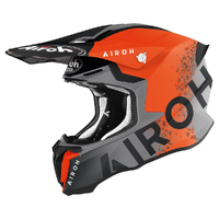 Airoh 'Twist 2.0 Bit' MX Helmet - Orange Matt