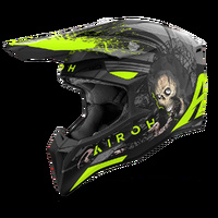 Airoh 'Wraaap Darkness' MX Helmet