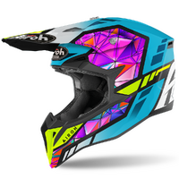 Airoh 'Wraap' MX Helmet - Diamond Gloss