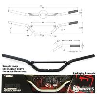 Whites Handlebar 7/8 AL6061 Black CR85 RM/KX65 YZ85/80 CRF150R