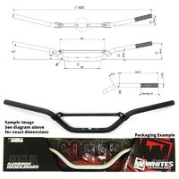 Whites Handlebar 7/8 (22.2mm) AL6061 Black KX/KXF/RMZ