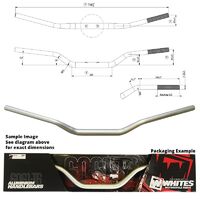 Whites Handlebar Taper AL6061 Silver CR/RM/YZ/WR 1-1/8(28.6mm)