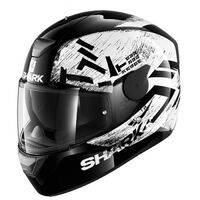 Shark D-Skwal ECE Hiwo Black/White Helmet