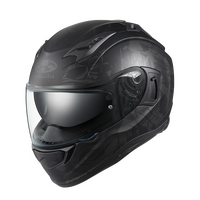 Kabuto 'Hikari Truth' Full-Face Helmet - Black/Grey