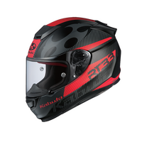 Kabuto 'RT-33 SP1' Full-Face Helmet - Matt Black/Red