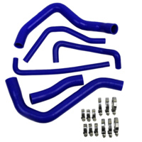 Eazi-Grip Silicone Hose and Clip Kit for Suzuki GSR 600 750  blue